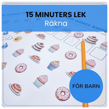 15 min lek - Räknebrickor