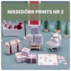 Nissedörr prints nr 2