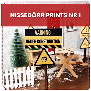 Nissedörr prints nr 1