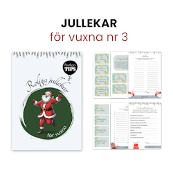 Jullekar för vuxna nr 3