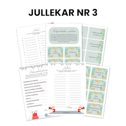 Jullekar för vuxna nr 3