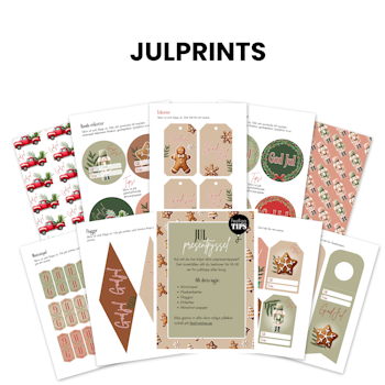 Jul - Presentdekorationer