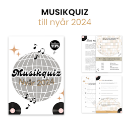 Musikquiz - nyår 2024