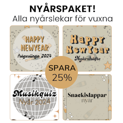 ALLA nyårslekar för vuxna