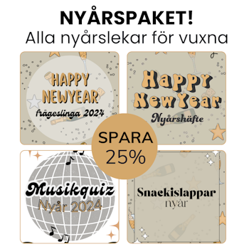 ALLA nyårslekar för vuxna