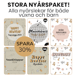ALLA nyårslekar för både vuxna och barn