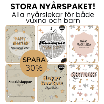 ALLA nyårslekar för både vuxna och barn