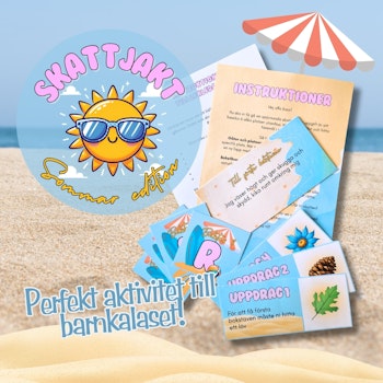 Sommar skattjakt för barn
