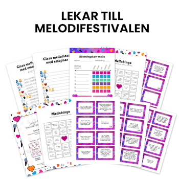 Lekar till melodifestivalen