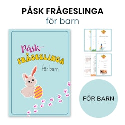 Frågeslinga till påsk för barn