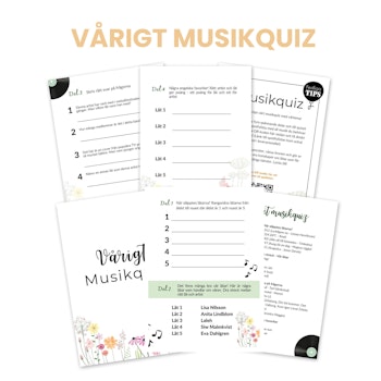 Vårigt musikquiz