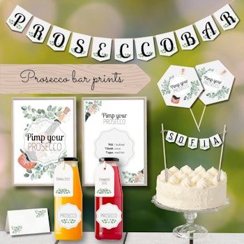 Prosecco bar