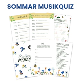 Musikquiz - Sommartema
