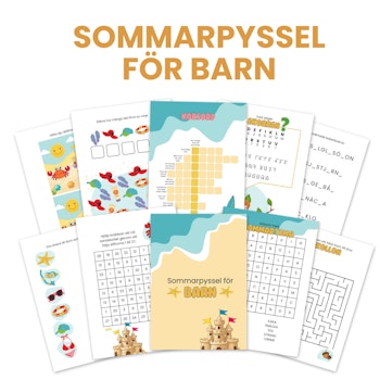 Sommarpyssel för barn