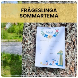 Sommarfrågeslinga för vuxna