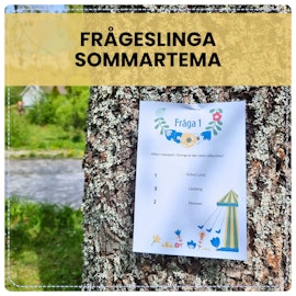 Sommarfrågeslinga för vuxna