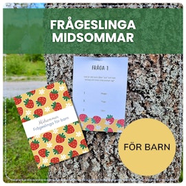 Midsommarfrågeslinga för barn
