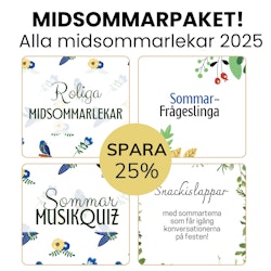 Alla midsommarlekar för vuxna 2025