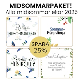Alla midsommarlekar för vuxna 2025