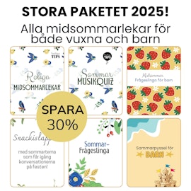 Alla midsommarlekar 2025 för både vuxna och barn