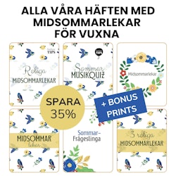 Alla midsommar lekar för vuxna