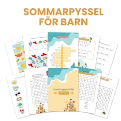 Alla midsommar/sommarhäften för barn