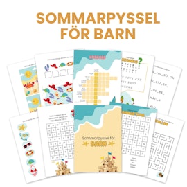 Alla midsommar/sommarhäften för barn
