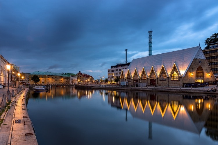 Feskekyrka i Göteborg visar en situation som utlöser krav på detaljplan.