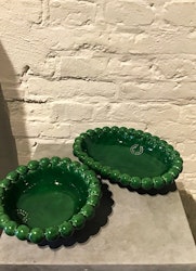 Skål 18 cm. Grön.
