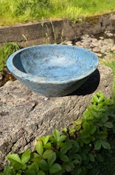 Skål 30 cm. Blå.