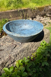 Skål 30 cm. Blå.