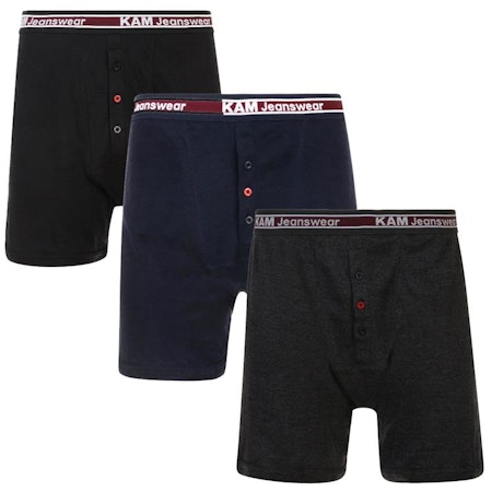 Kam Jeans Boxershorts 3 Pack