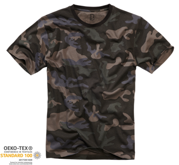 Brandit T-shirt dark camo