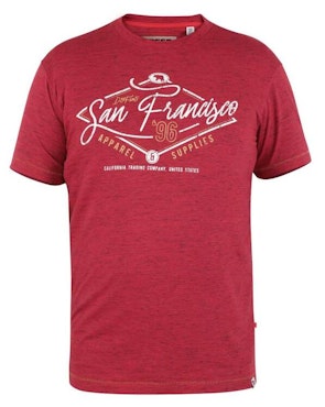 D555 Lettaford San Francisco Printed T-Shirt