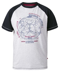 D555 Obama Worldwide Explorers Printed T-Shirt