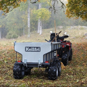 Tippvagn ATV 1420 kg med elhydraulisk tipp