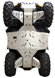 HASPLÅT TILL ATV, ALUMINIUM, KORT MONTERAD