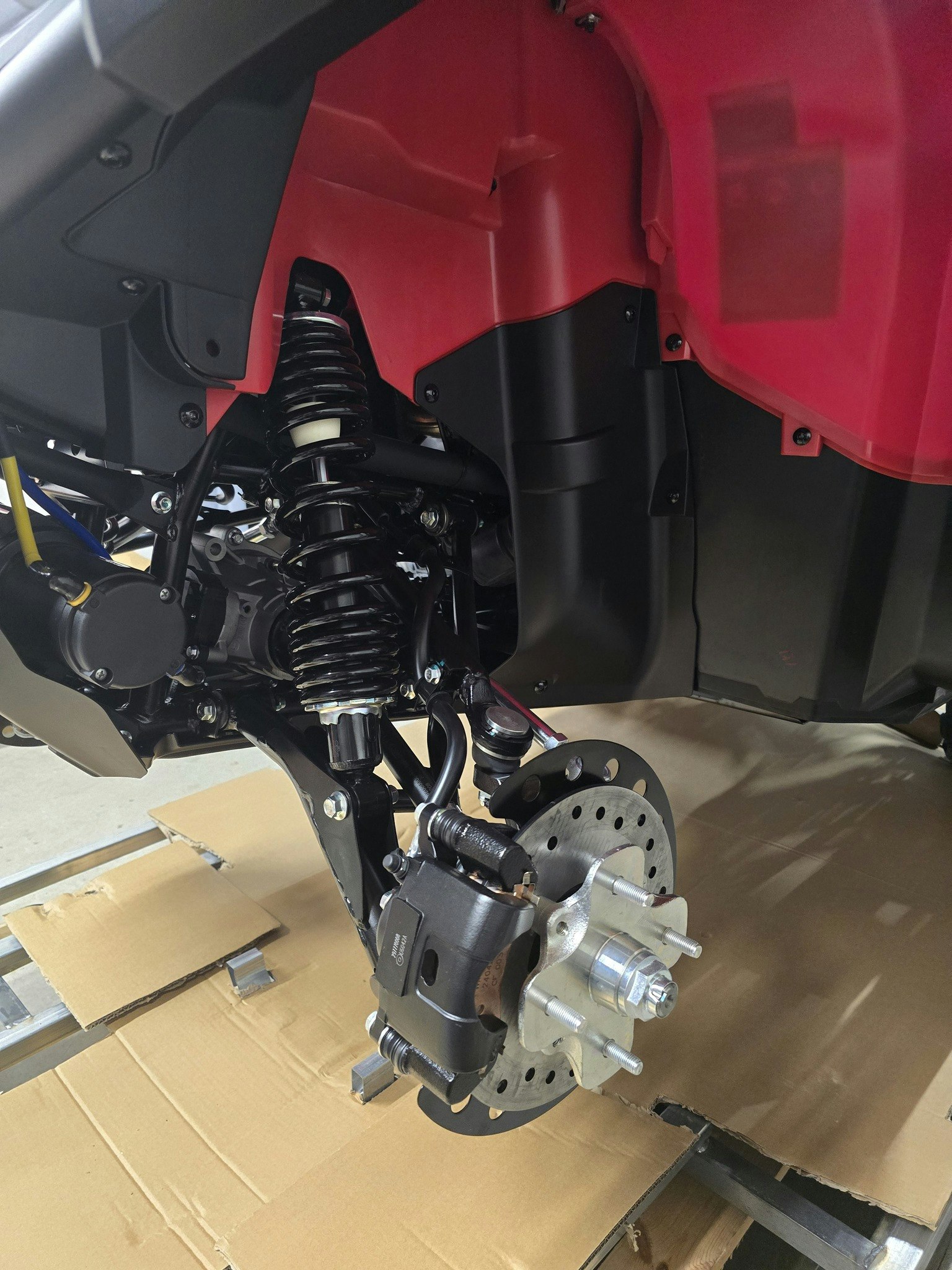 Loncin XWolf 550L ATV, Röd