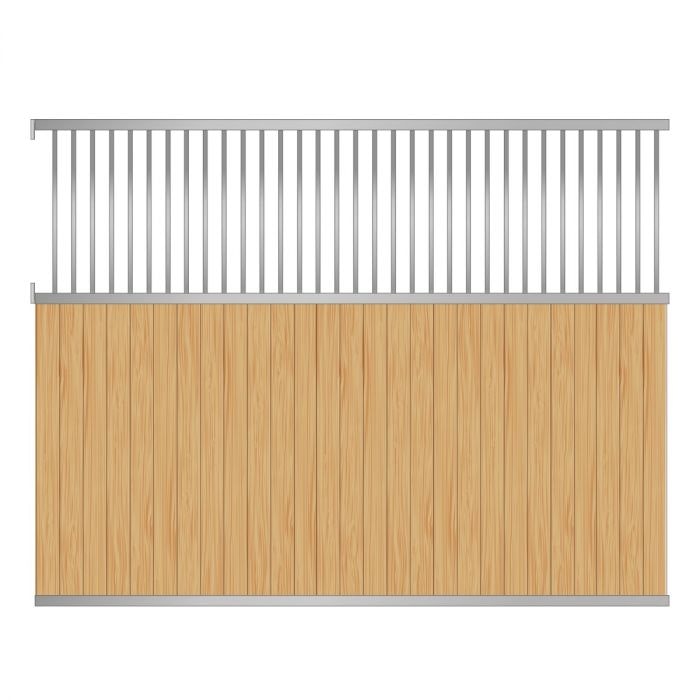 Mellanvägg 3,0 m, inkl granplank, SWE