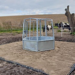 Markarmering plastmatta