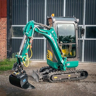 Lovol minigrävare 1,8 ton med hytt, snabbfäste S30/180 med tilt