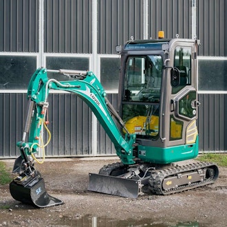 Lovol minigrävare 1,8 ton med hytt, snabbfäste S30/180 med tilt