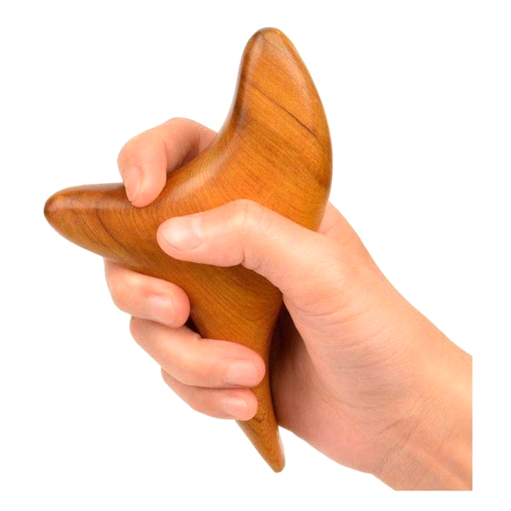 Voetmassage houten hulpmiddel