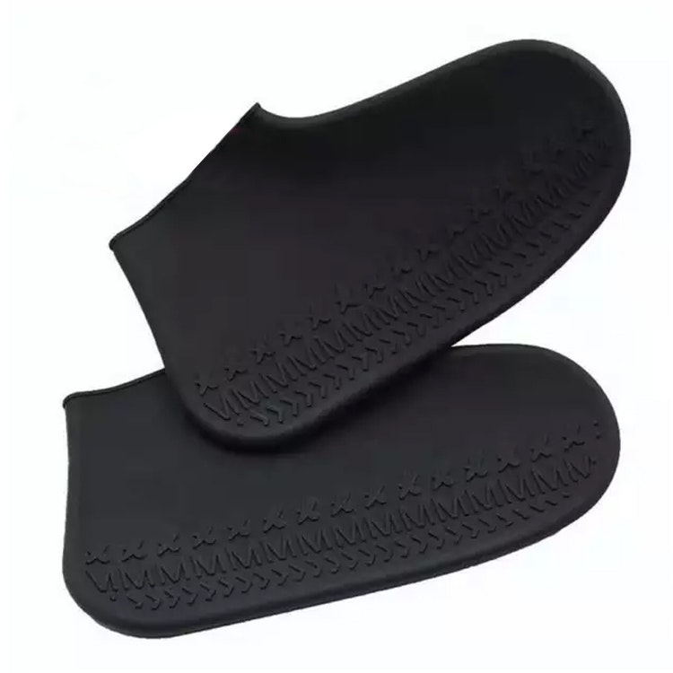Overschoen van rubber (zwart)