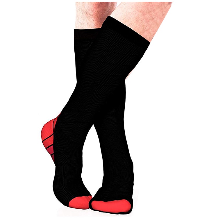 Steunkousen actief rood - Compressiekousen - Prijs € 14,95 - Devoetenshop.nl