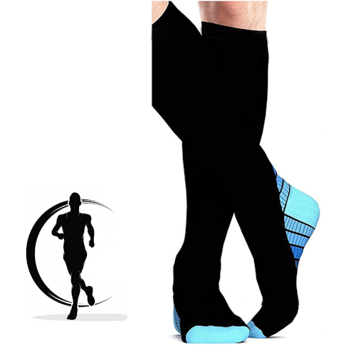 Hardloopsokken actief (blauw)