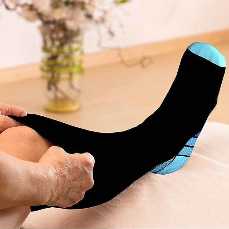 Hardloopsokken actief (blauw)