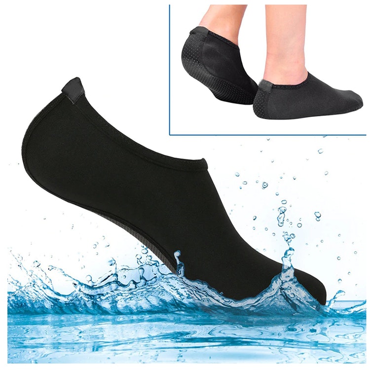 Waterschoenen (basic zwart) - Devoetenshop.nl