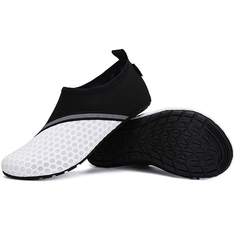 Waterschoenen active (wit/zwart)