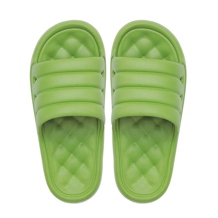 Comfortabele slippers (groen)